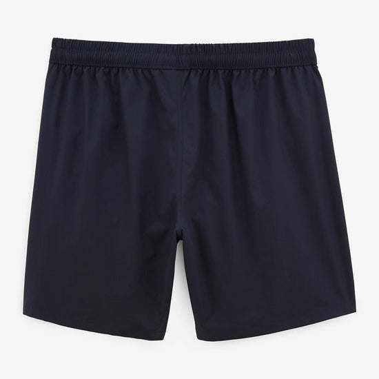 Serge Blanco Short De Bain Uni Nestor Dark Navy