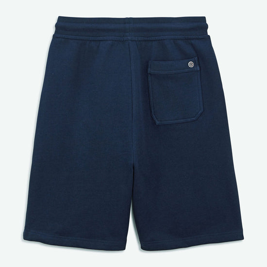 Serge Blanco Short En Molleton Bleu Marine