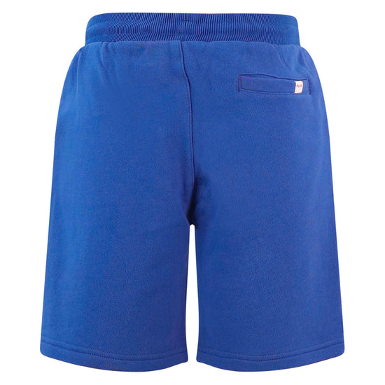 Serge Blanco Short En Molleton Bleu Royal Junior