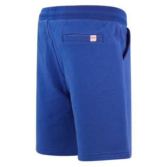 Serge Blanco Short En Molleton Bleu Royal Junior