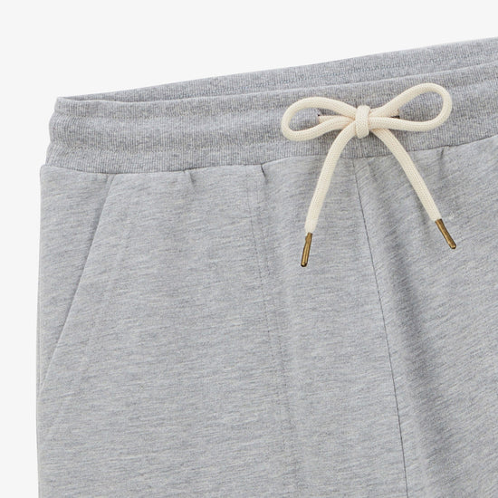 Serge Blanco Short En Molleton Gris