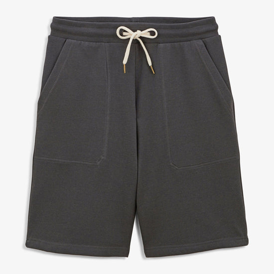 serge blanco Short en molleton gris anthracite