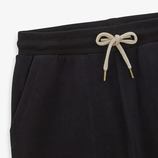 Serge Blanco Short En Molleton Noir