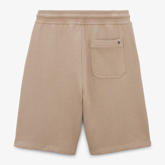 Serge Blanco Short En Molleton Taupe