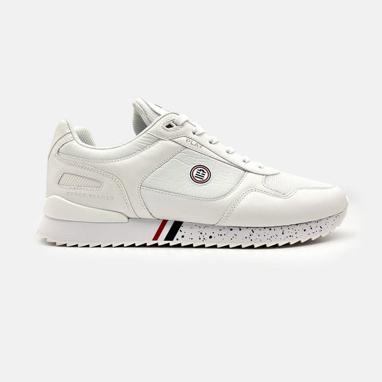 Serge Blanco Sneaker Chamonix Blanc Optique