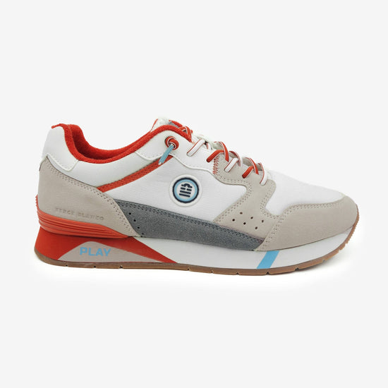 Serge Blanco Sneaker Isola Orange Corail