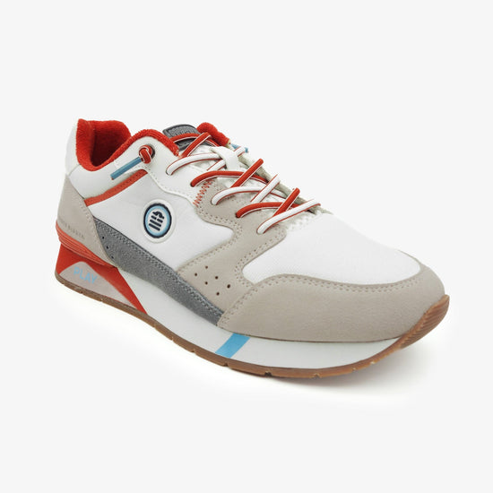Serge Blanco Sneaker Isola Orange Corail