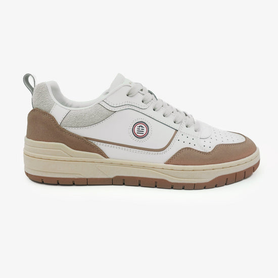 Serge Blanco Sneaker Vernaz Bicolore Beige Sand