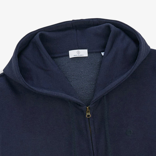 Serge Blanco Sweat Zippé Sylvestre Dark Navy
