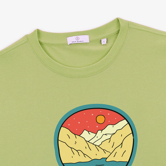 Serge Blanco T-shirt Manches Courtes Timon Tilleul