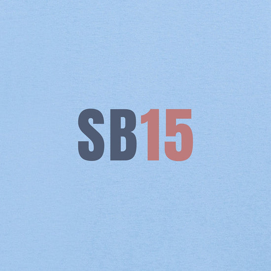 Serge Blanco T-shirt SB15 Bleu Cristal