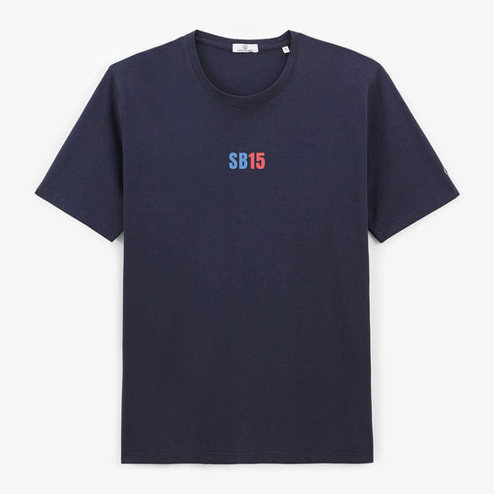 serge blanco T-shirt SB15 bleu marine