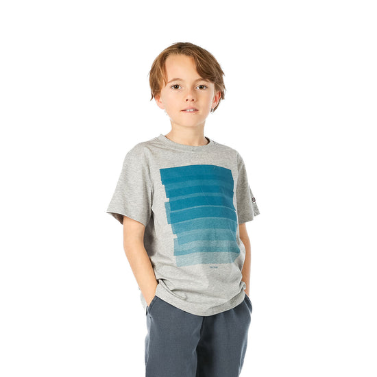 Serge Blanco T-shirt Terry Junior Gris Chiné