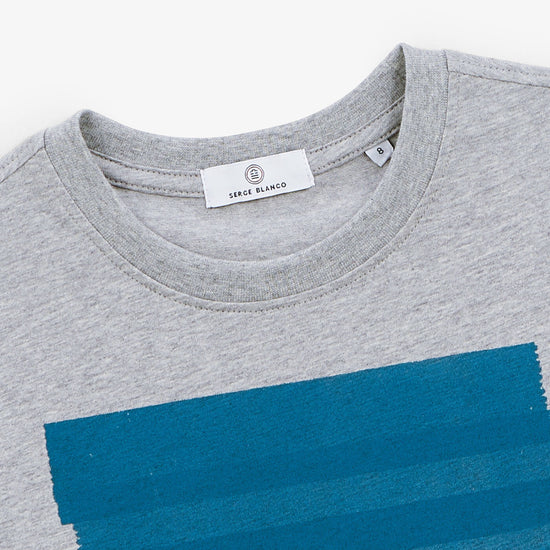 Serge Blanco T-shirt Terry Junior Gris Chiné