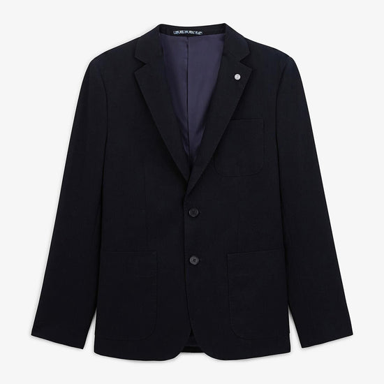 serge blanco Veste Blazer Simon bleu marine