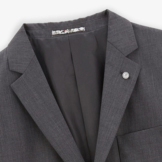 Serge Blanco Veste Blazer Simonni Gris Chiné