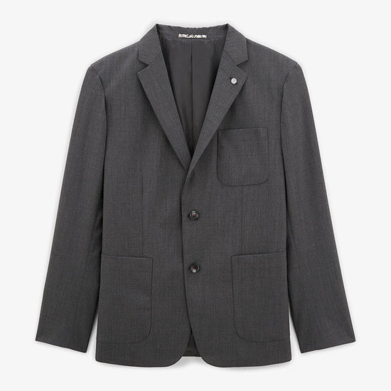 serge blanco Veste blazer Simonni gris chiné