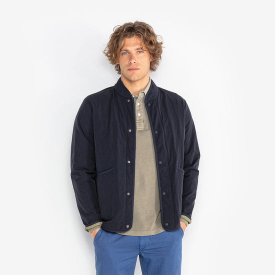 Serge Blanco Veste Dereck Bleu Foncé