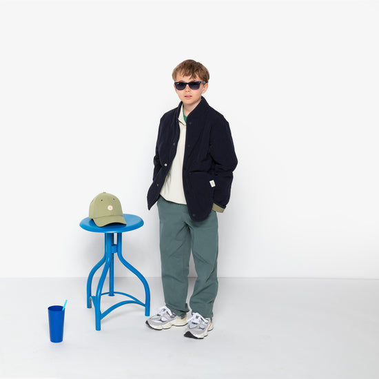 Serge Blanco Veste Dereck Junior Bleu Foncé