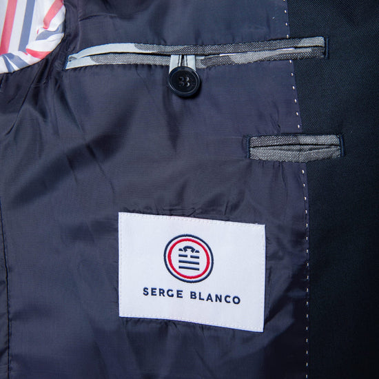 Serge Blanco Veste Deux Boutons