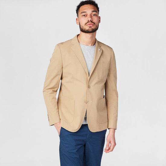 Serge Blanco Veste Simon Beige Mastic