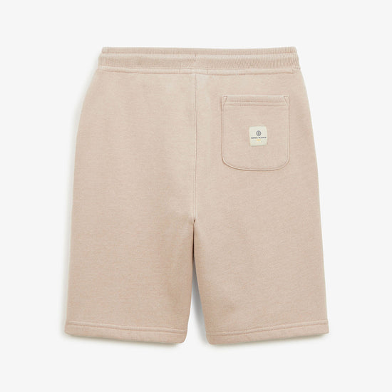 Serge Blanco Short Molleton Junior Basile Beige Chiné