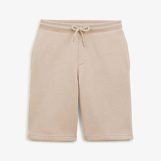 serge blanco Short molleton Junior Basile beige chiné