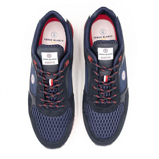 Serge Blanco Sneaker Chamonix COCOTTE édition Limitée Bleu Nuit