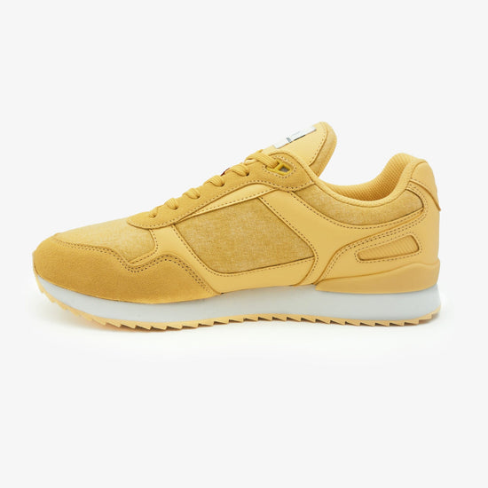 Serge Blanco Sneaker Chamonix Vintage Canvas Jaune Citron