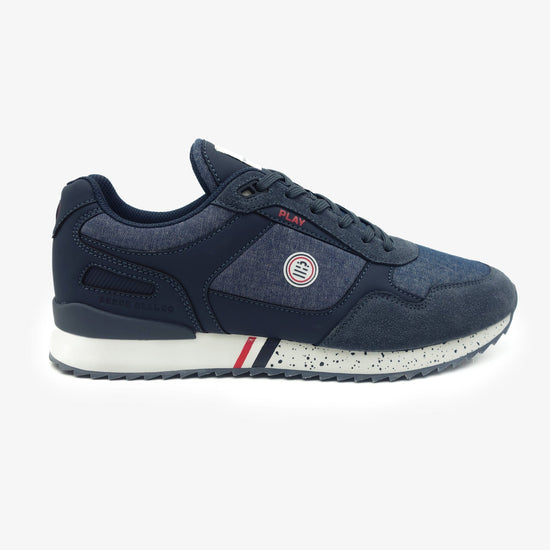 Serge Blanco Sneaker Chamonix Vintage Canvas Marine