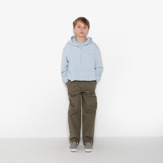 Serge Blanco Sweat à Capuche Silas Junior Bleu Ciel