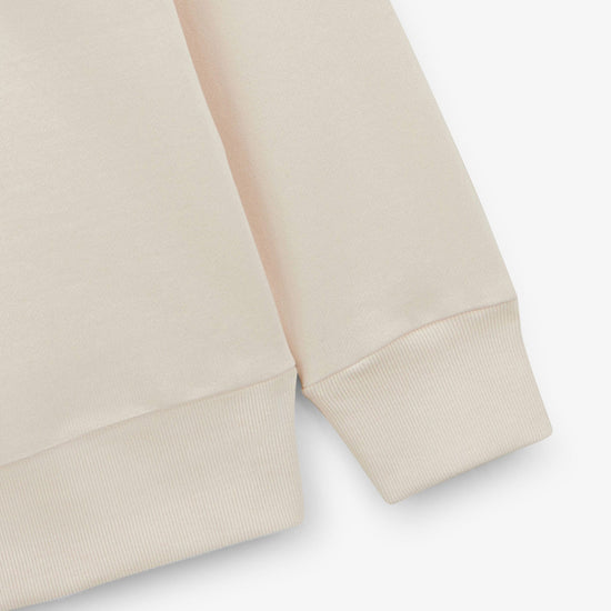 Serge Blanco Sweat à Col Rond Tricolore Logo Ciment