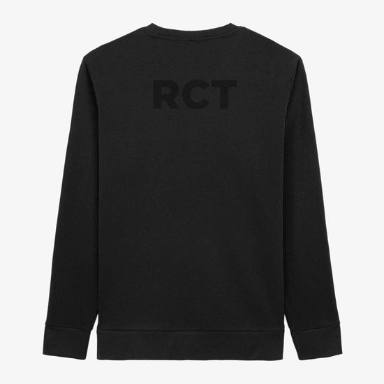 Serge Blanco Sweat Col Rond Rugby Club Toulonnais Noir