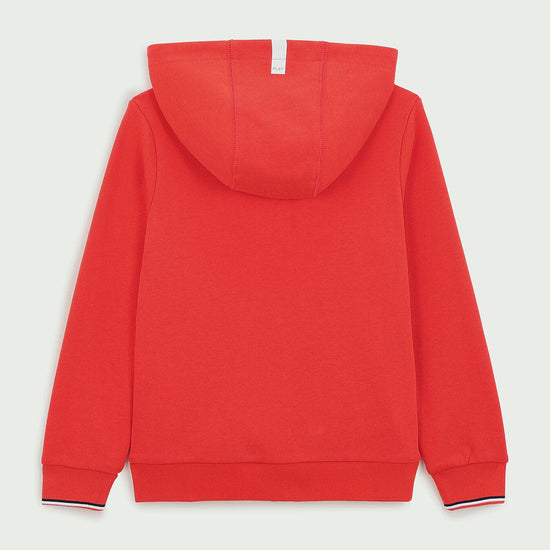 Serge Blanco Sweat Zippé Junior à Capuche Orange PLAY