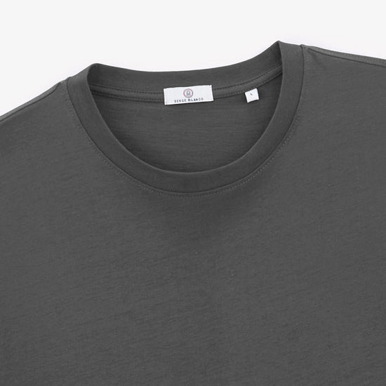 Serge Blanco T-shirt Manches Courtes Teva Gris Anthracite