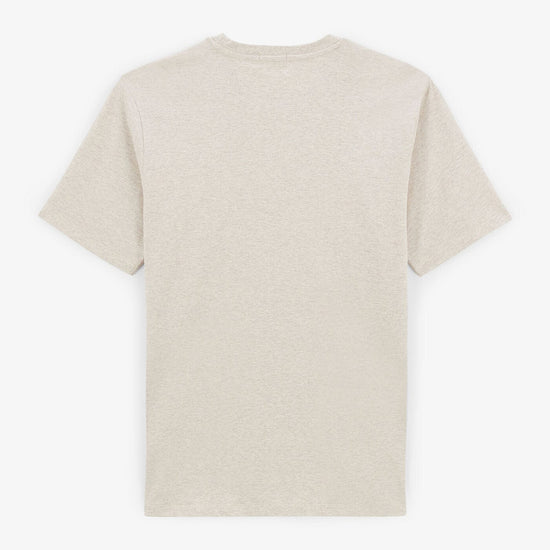 Serge Blanco T-shirt Manches Courtes Theo Beige Chiné