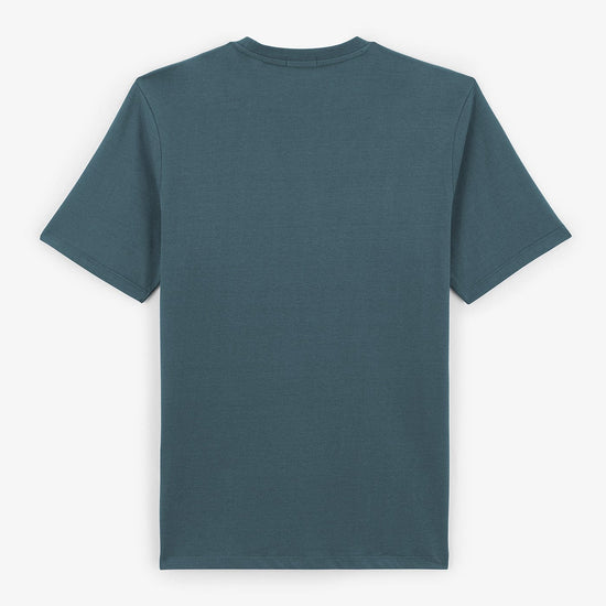 serge Blanco T-shirt Manches Courtes Théo Bleu Denim
