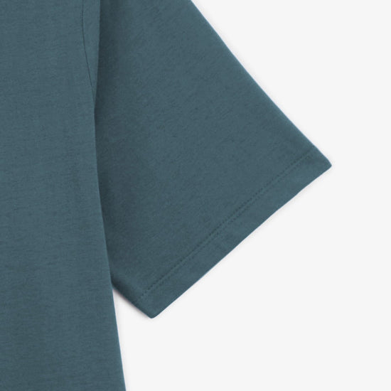 serge Blanco T-shirt Manches Courtes Théo Bleu Denim