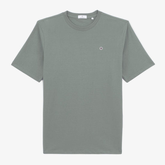 serge blanco T-shirt manches courtes Théo gris ardoise