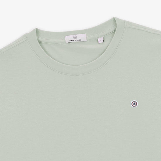 Serge Blanco T-shirt Manches Courtes Théo Gris Perle