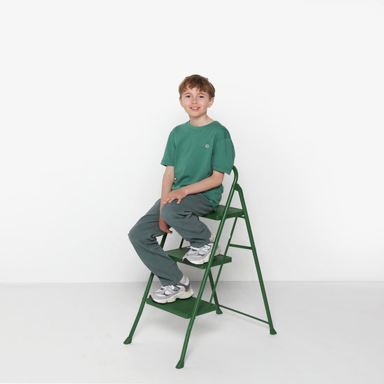 Serge Blanco T-shirt Manches Courtes Théo Junior Vert Mint