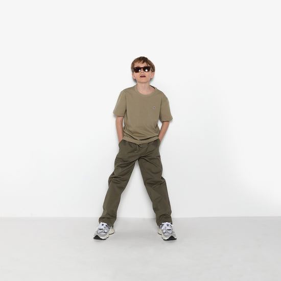 Serge Blanco T-shirt Manches Courtes Théo Junior Vert Teck