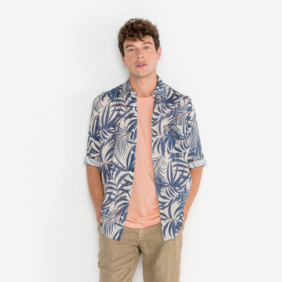 Serge Blanco T-shirt Manches Courtes Théo Rose Skin