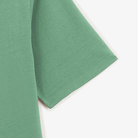 Serge Blanco T-shirt Manches Courtes Théo Vert Amande