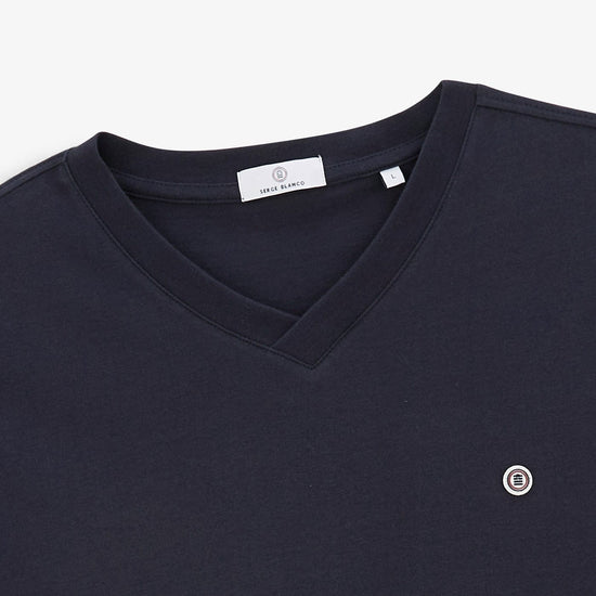 Serge Blanco T-shirt Manches Courtes Thibault Dark Navy