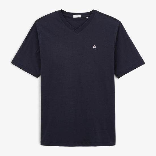 serge blanco T-shirt manches courtes Thibault dark navy