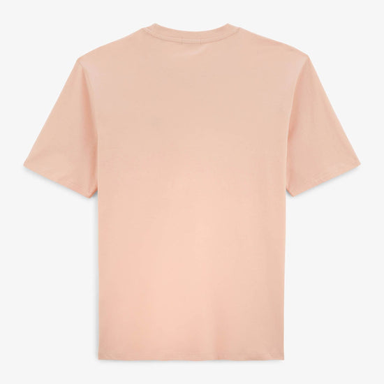 Serge Blanco T-shirt Manches Courtes Tiam Broderie Arcade Rose Skin