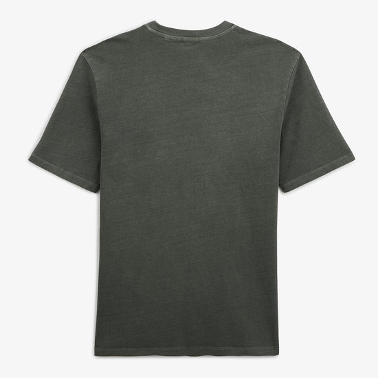 Serge Blanco T-shirt Manches Courtes Tim Avec Poche Poitrine Gris Anthracite