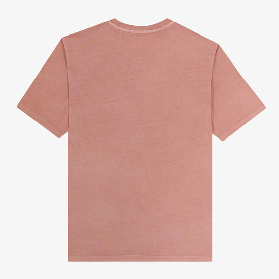 Serge Blanco T-shirt Manches Courtes Tim Avec Poche Poitrine Rose Skin