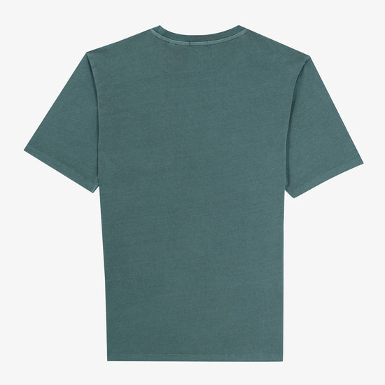 Serge Blanco T-shirt Manches Courtes Tim Avec Poche Poitrine Vert Mint
